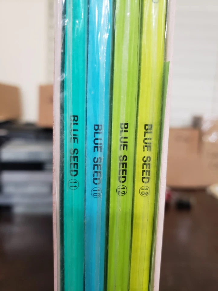 Lot of 3 Blue Seed Anime Box Sets Volumes 1-13 Complete 26 Episodes w Posters - Image 3 of 4