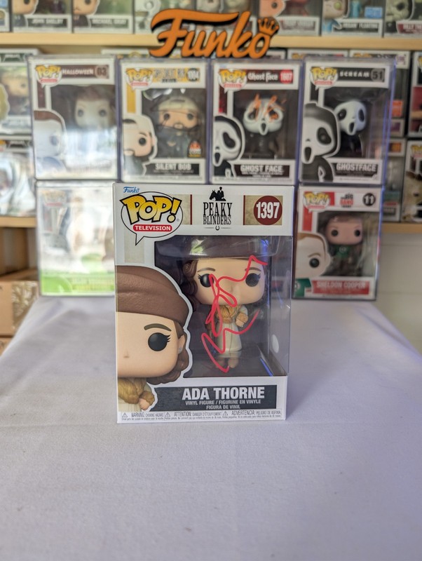 Funko POP! Peaky Blinders - Ada Thorne #1397 Signed by Sophie Rundle [ACOA cert]