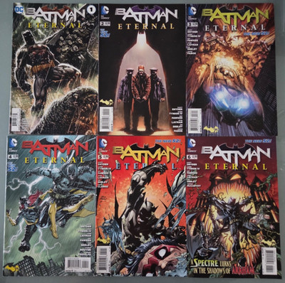 BATMAN ETERNAL #1-7 (2014) DC 52 COMICS SNYDER! TYNION IV! FAWKES! FABOK! SEELEY