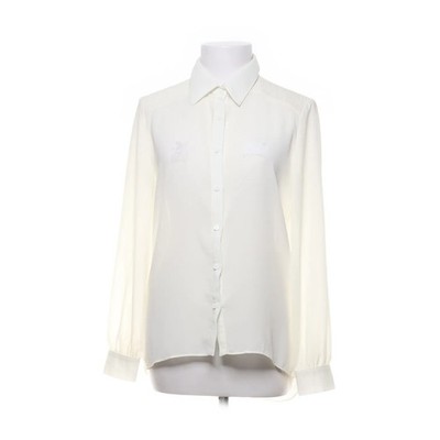 Eva & Lola, Bluse, Größe: M, Weiß, Polyester, Einfarbig, Satin, Damen #rlS