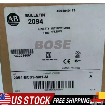 Allen Bradley  2094-BC01-M01-M /A Kinetix 6200/6500 Integrated Axis  US Free Tax