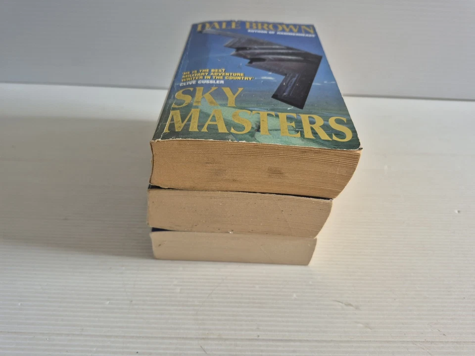 3 x Bulk Book Lot By Dale Brown PB In Aust now ready to post Action Adventure  - image 4 of 4