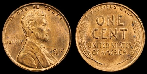 1930-D Lincoln Wheat Cent — photo from another recent sale