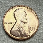 1955 S Lincoln Wheat Cent Nice BU MS  Lincoln Coin