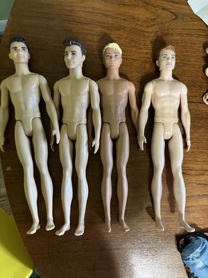 Mattel Barbie Ken Fashionista Doll  2015 & 2016 - Lot Of 4