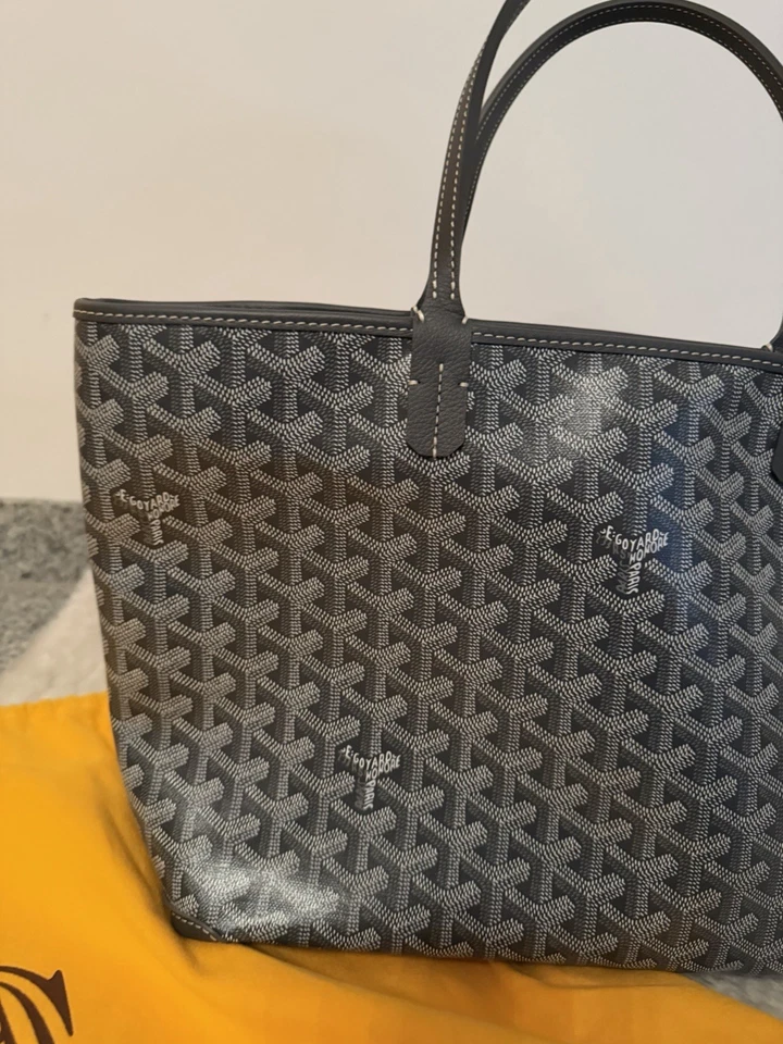New Artois PM Grey Goyard Bag (Fullset!) - Image 4 of 4
