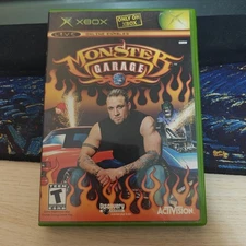 Monster Garage Xbox Complete CIB Tested Working Refurbished Very Good Disc