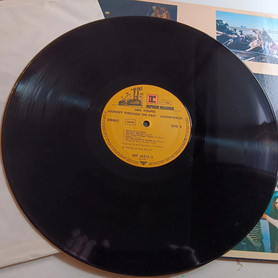 Neil Young Journey Through The Past 1973 DOUBLE LP / FOLK ROCK EX / £5 FLAT POST - Image 4 of 4