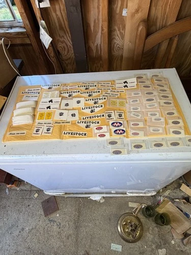 Lot Of 106 Tonka Truck Stickers And 4 Windshields