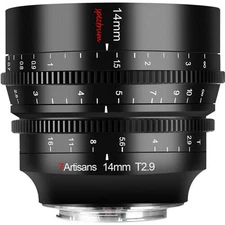 7ARTISANS 14mm T2.9 FULL FRAME CINE LENS FOR SONY E-MOUNT