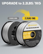 Low Spatter 2.2lbs & 0.035in Flux Core Welding Wire Flux Mig Welder Welding Wire