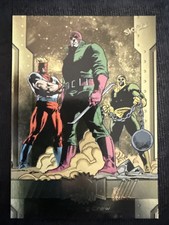 2024 Upper Deck Sky Box Marvel Metal Universe Avengers Gold FX 191 Wrecking Crew