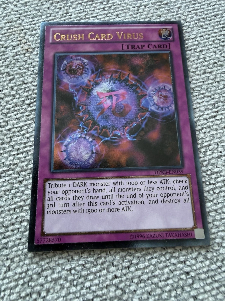 Crush Card Virus Yu-Gi-Oh! TCG Individual Trading Card Games for