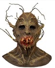 Scarecrow Mask Terror Hallow's Eve Fancy Dress Halloween Adult Costume-NEW!!!