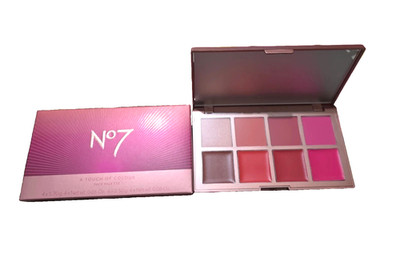 No7 Touch Of Colour Gesicht & Lippen & Augen - 8 Pan Palette, BINB