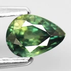 0.53ct.VVS MULTI COLOR SAPPHIRE KENYA UNHEATED GEMSTONE PEAR RARE MINED