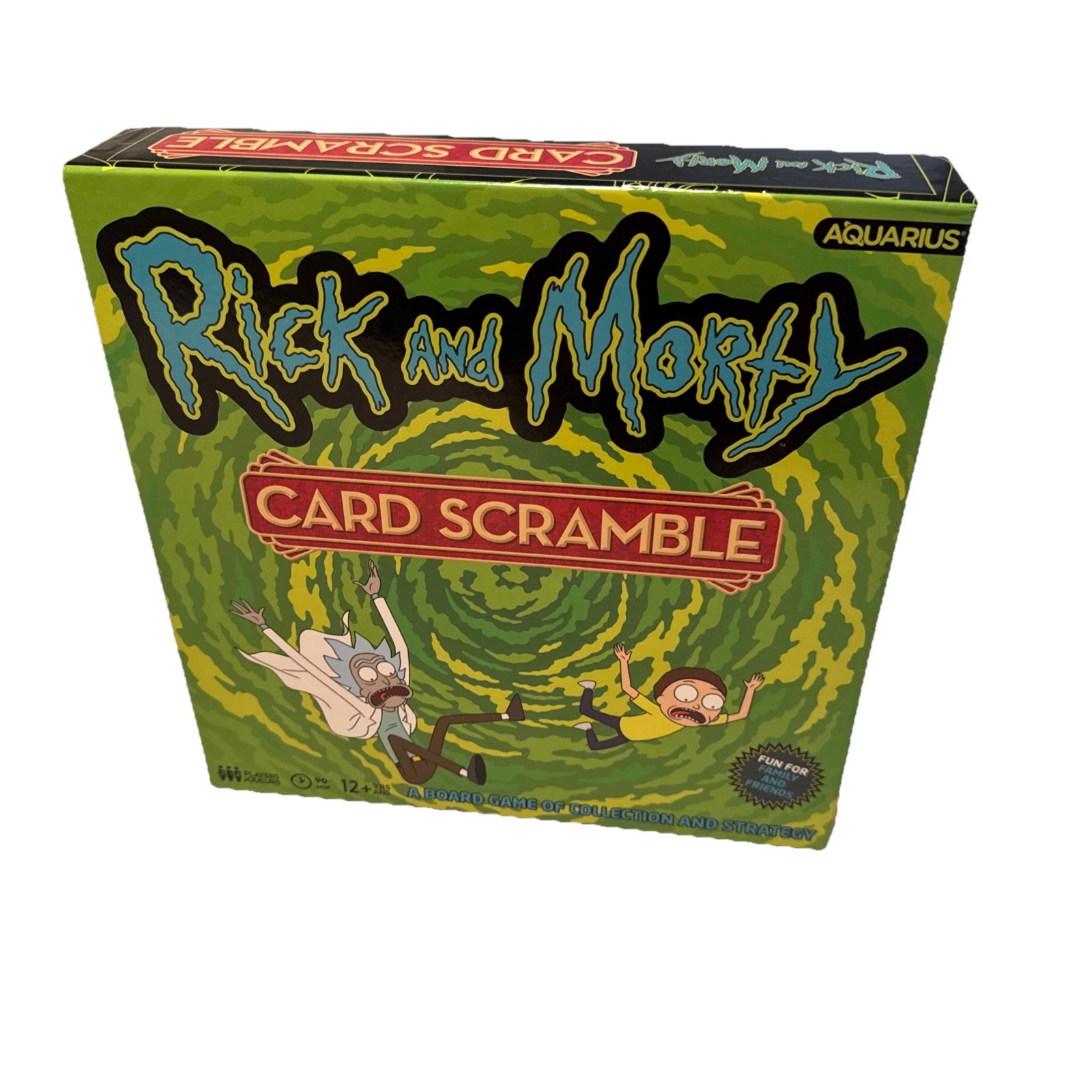 Rick and Morty Card Scramble Board Game Aquarius Rick And Morty Boxed Game
