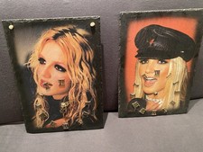 Britney Spears 2 Große Fliesen Wanduhren Def...
