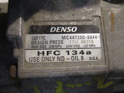 99 00 01 02 03 ACURA 3.2 AC BOMBA COMPRESOR #447200-9947/447200-9944/10S17C - Imagen 5 de 9