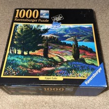 Ravensburger Upper Lake 1000 Piece Puzzle Wayne Weberbauer Landscape 2015 Rare