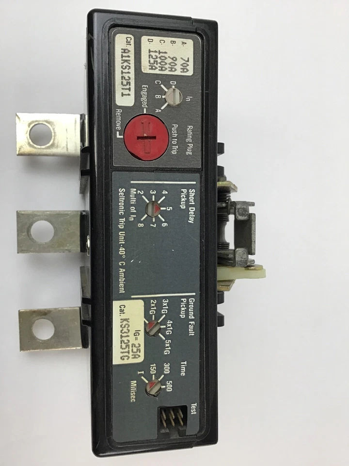 WESTINGHOUSE ELEC. GROUND FAULT TRIP UNIT (CTK125+A1KS125T1+ KS3125TG) - Image 3 of 4