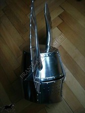 Medieval Templar Helmet Crusader Knight Armour Great Steel Wings Helmet