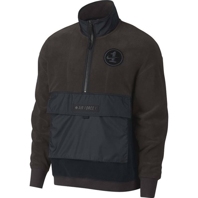 nike nsw air force 1 half zip jacket