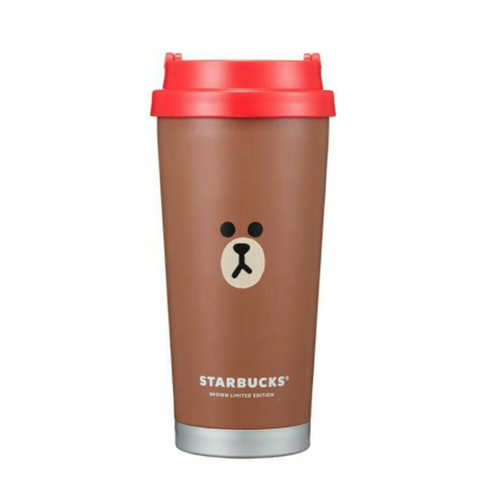 Starbucks Korea x Line Friends Collaboration 2021 SS Elma LF Brown