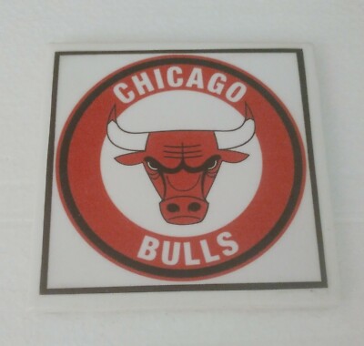 Chicago Bulls Ceramic Coasters-Set of 4