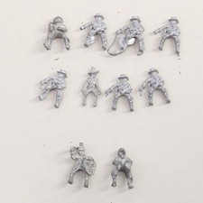 D D Dungeons Dragons Metal Miniatures RPG Grenadier 70's 80's Lot of 10 A59