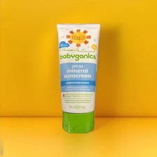 Babyganics Broad Spectrum SPF 50 Mineral Sunscreen Lotion Kids Babies 6 Fl Oz