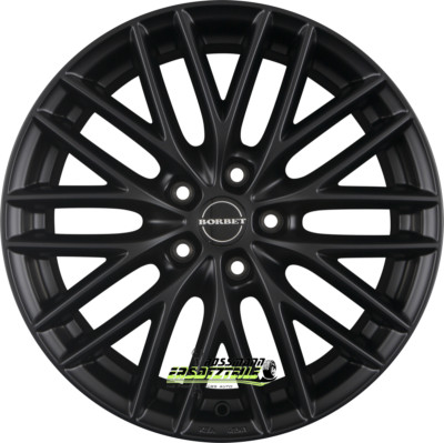 Borbet BS5 black matt 8x18 ET40 - LK5/114.3 ML72.5 Felge Alu