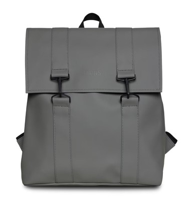 RAINS MSN BAG W3 LOGO BACKPACK 13300GREY
