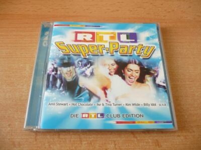 Doppel CD RTL Super-Party: Killing Joke Harpo Kim Wilde Pat Benatar Billy Idol 