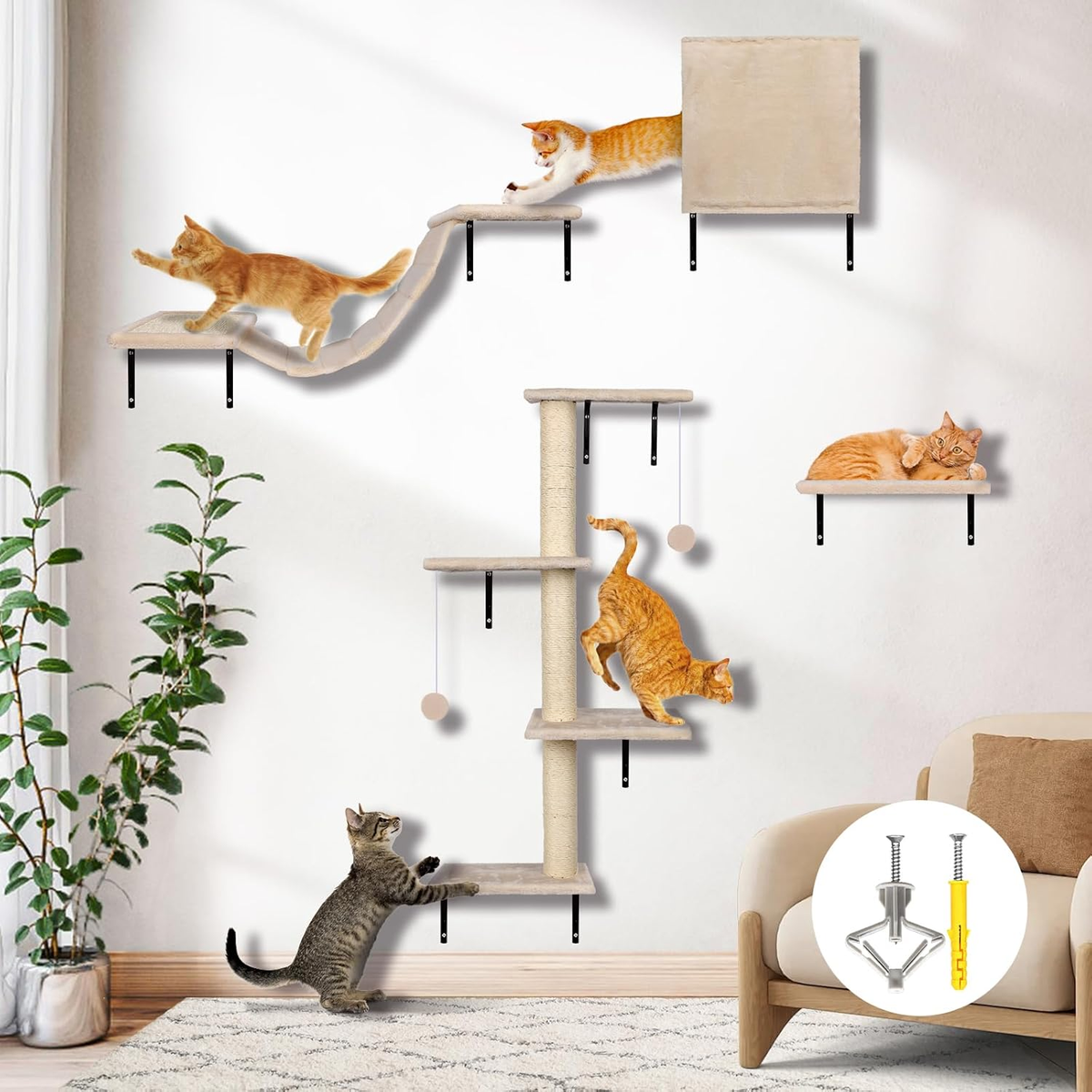 Diy Biggest Cat Condo Cat Climbing Making A Cat Tower Modern DIY