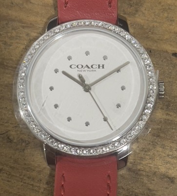 NWT Coach Rayden Watch, 32 Mm Red C6526 COACH C6526 - RAYDEN WATCH, 32 MM - RED. | COACH GIFTS main image 4