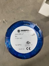Werma: LED Stack Light, Blue, Part No. 664 500 67