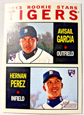 2013 Topps Heritage - Rookie Stars Avisail Garcia, Hernan Perez #312 (RC)