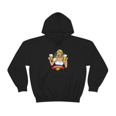 Oktoberfest German Waitress Kellner Unisex Heavy Blend  Hooded Sweatshirt Hoodie
