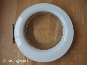 Tür Bullauge inkl. Scharnier  LG Waschmaschine ADC74745513 - super Zustand