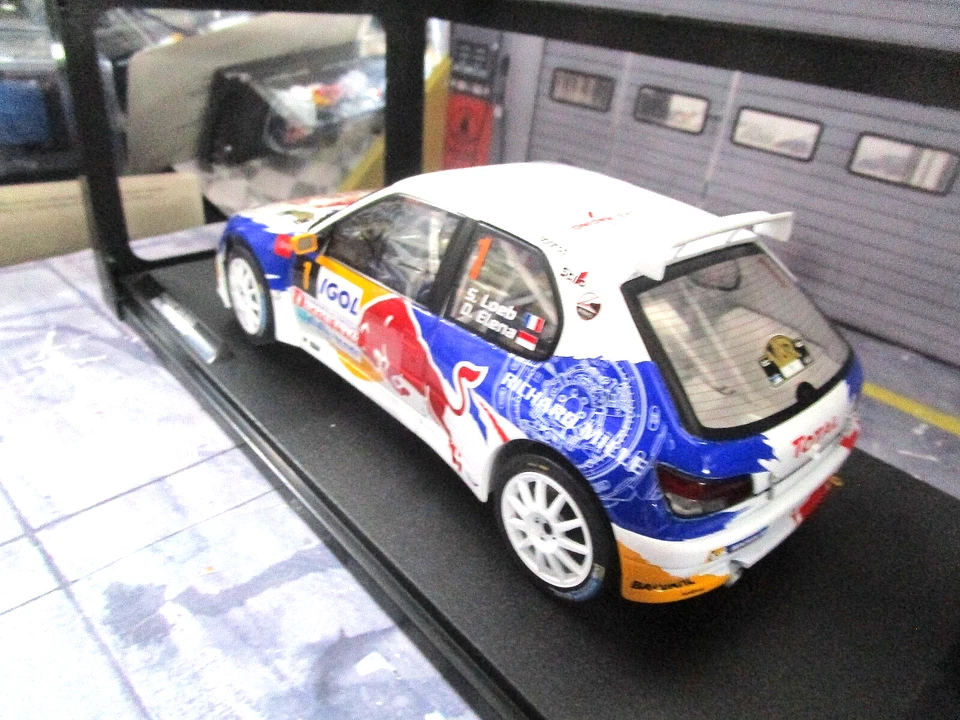 PEUGEOT 306 Maxi Kitcar Rallye Mdu Var 2017 #1 Loeb Red Bull Solido RAR 1:18 - Bild 3 von 4