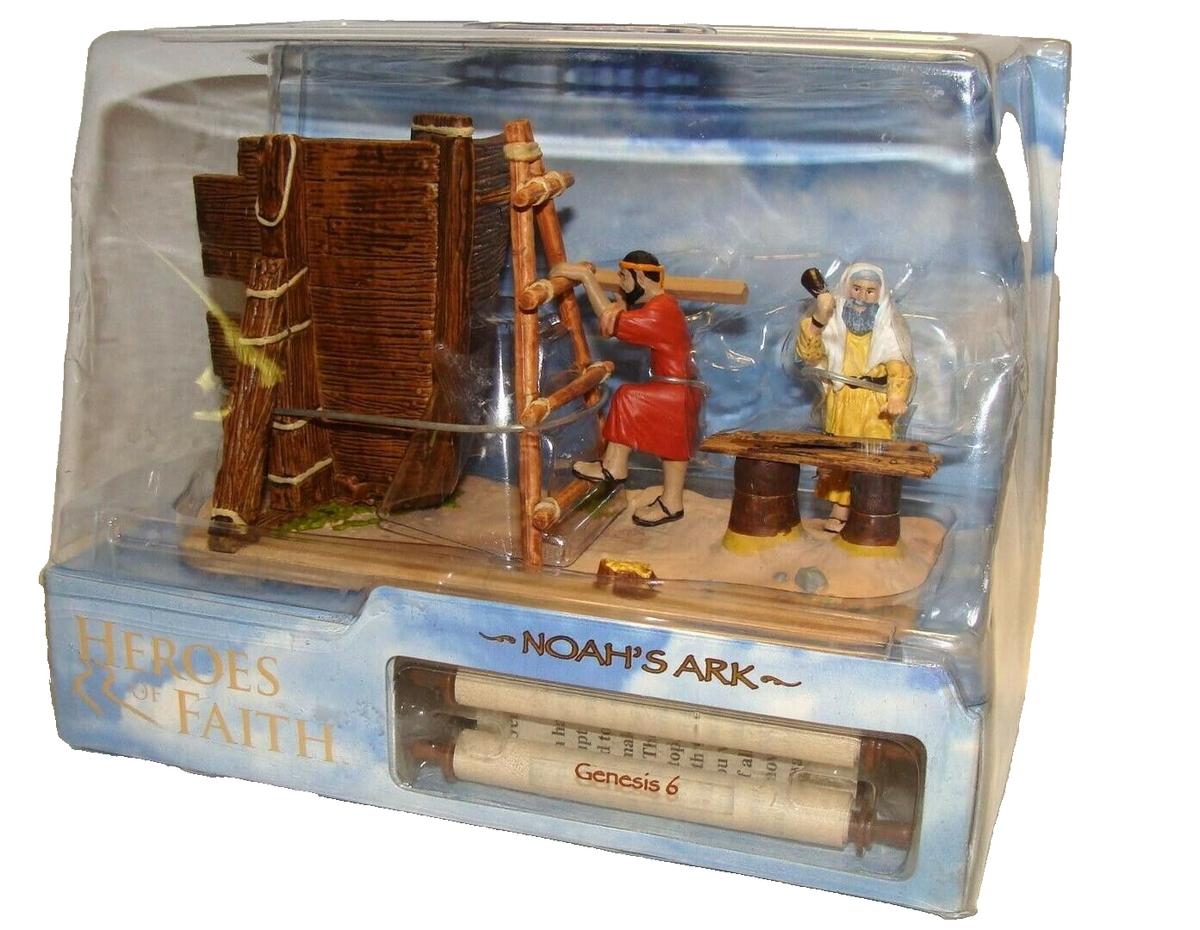 Heroes of Faith Noah's Ark Action Figure Set