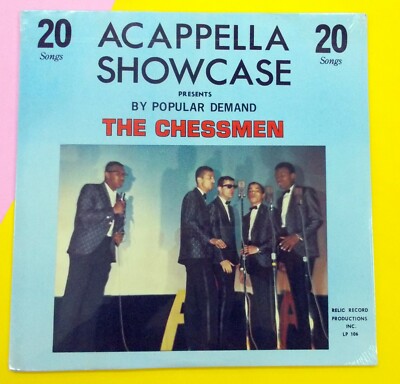 THE CHESSMEN Acappella Showcase LP STILL SEALED Great RARE Doo Wop  #7336