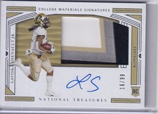 Laviska Shenault 2020 National Treasures Collegiate Rpa Rc On Card Auto (16/99)