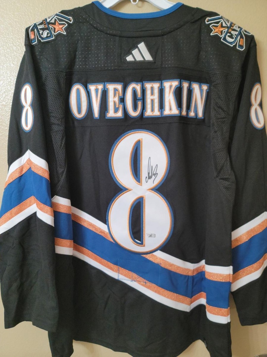 Capitals ALEX OVECHKIN Reverse Retro Signed AUTO Authentic