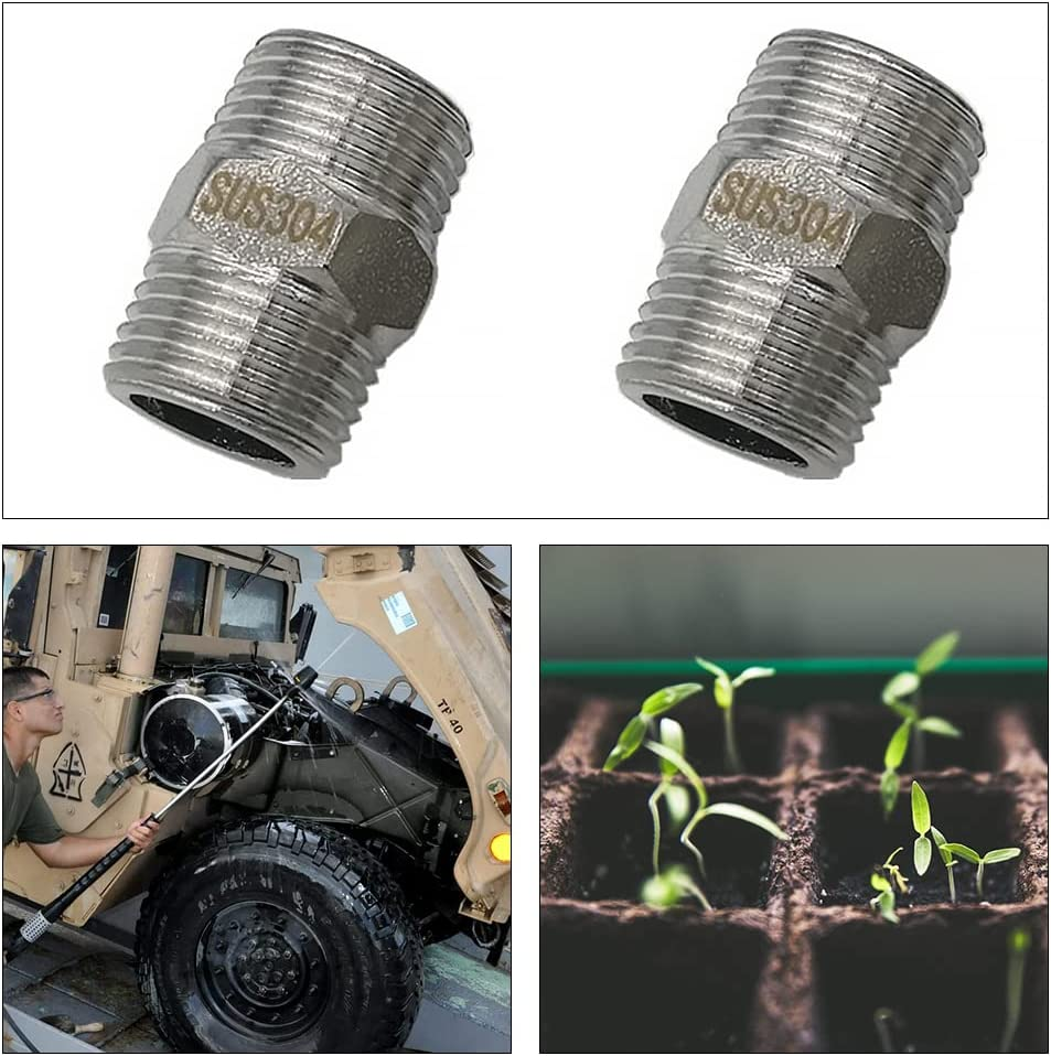 Shower Hose Connector, 1/2 Inch Hose Extension Stainless Steel Male to