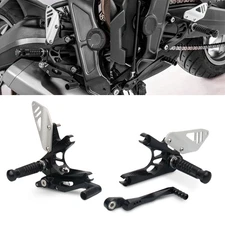 Adjustable Rearset Footrests Foot Pegs Pedal For CB650R CBR650R CB650F CBR650F