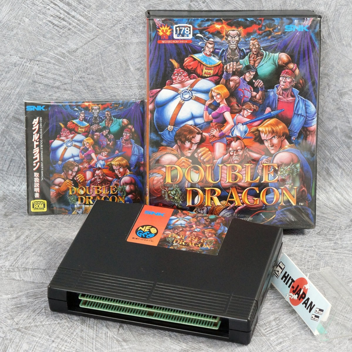 DOUBLE DRAGON NEO GEO AES FREE SHIPPING SNK Ref 0725 | eBay
