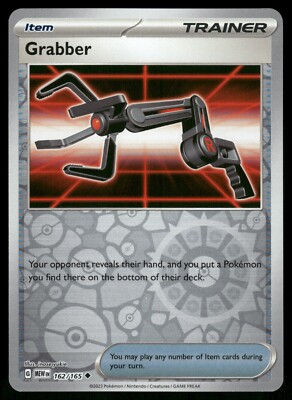 Grabber Reverse Holo NM 162/165 Scarlet & Violet 151 Pokemon Card