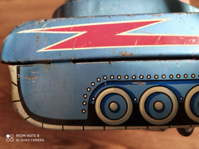 RARE JOUET ANCIEN EN TOLE TIN TOY VINTAGE MADE IN CHINA SPACE